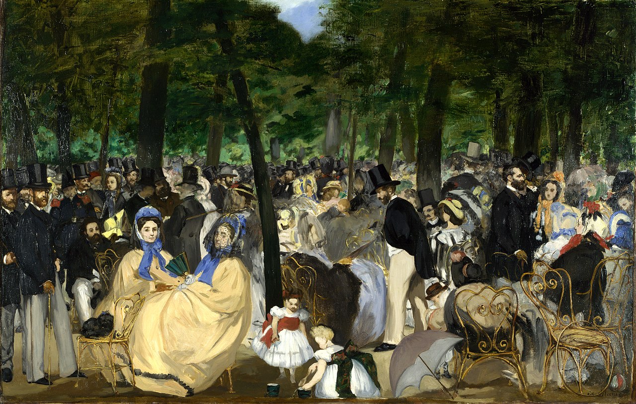 Manet — Music in the Tuileries